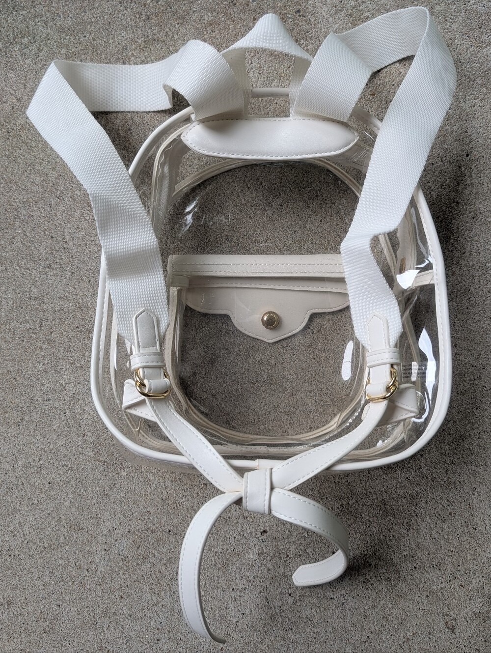 Kendra Scott Clear Backpack, Like New Condition - Picture 4 of 10